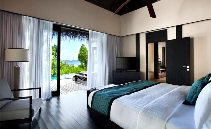 双卧室沙滩泳池别墅-Two Bedroom Beach Pool Villas 房型图片及房间装修风格(奥瑞格|卡纳塔 Outrigger Konotta)海岛马尔代夫