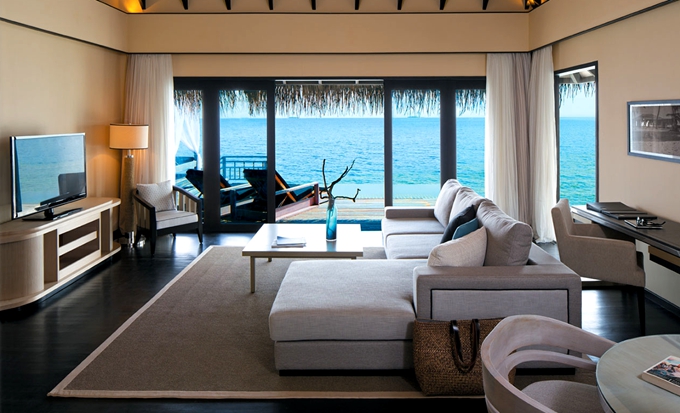 水上泳池别墅-Overwater villa with private pool 房型图片及房间装修风格(奥瑞格|卡纳塔 Outrigger Konotta)海岛马尔代夫