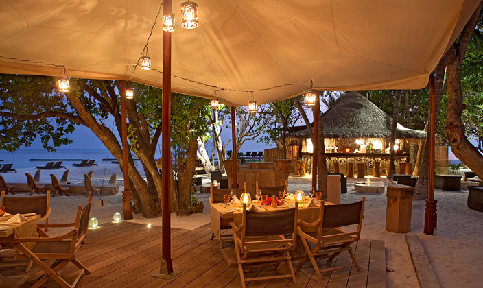 Alizee(西餐厅) dining美食的图片集( 比萨、汉堡包、炸薯条,三明治、沙拉和烧烤等 ),印度洋三大明珠马尔代夫,慕芙士岛|魔富士 Constance Moofushi