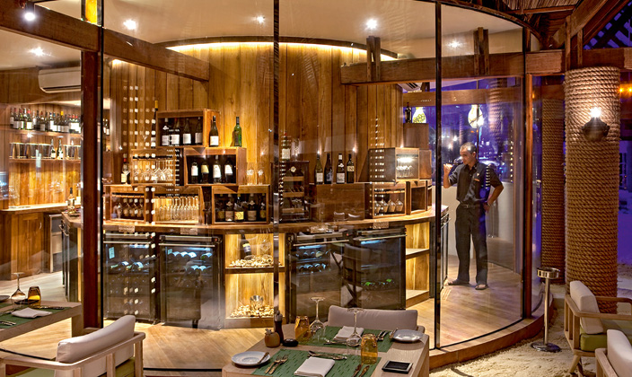 Manta(主餐厅) dining美食的图片集( 比萨、葡萄酒和自助式餐饮 ),印度洋三大明珠马尔代夫,慕芙士岛|魔富士 Constance Moofushi