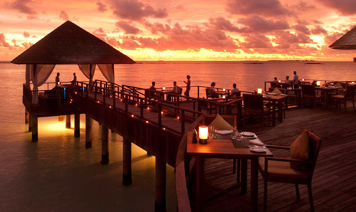 The Trio(三重奏餐厅) dining美食的图片集( 地中海美食 ),印度洋三大明珠马尔代夫,伊露岛|伊露富士 THE SUN SIYAM IRU FUSHI