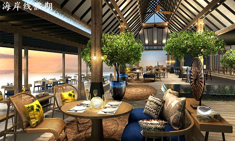The Edge 边缘餐厅 dining美食的图片集（ 国际美食 ），印度洋三大明珠马尔代夫,卡戴帕茹岛|大公园岛 Grand Park Kodhipparu Maldives