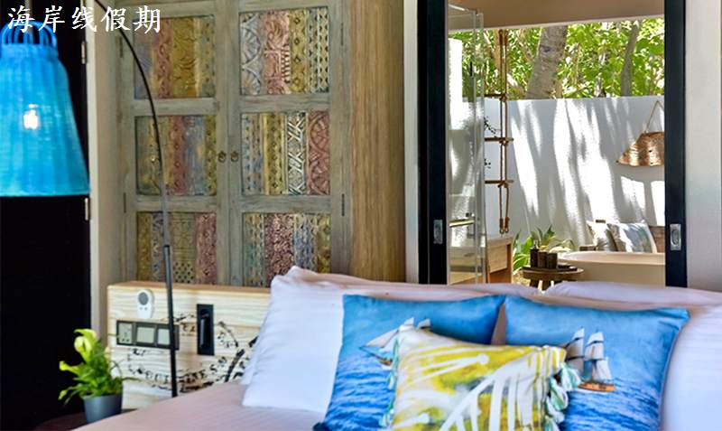 海滩泳池别墅-Beach Pool Villa 房型图片及房间装修风格(卡戴帕茹岛|大公园岛 Grand Park Kodhipparu Maldives)海岛马尔代夫 