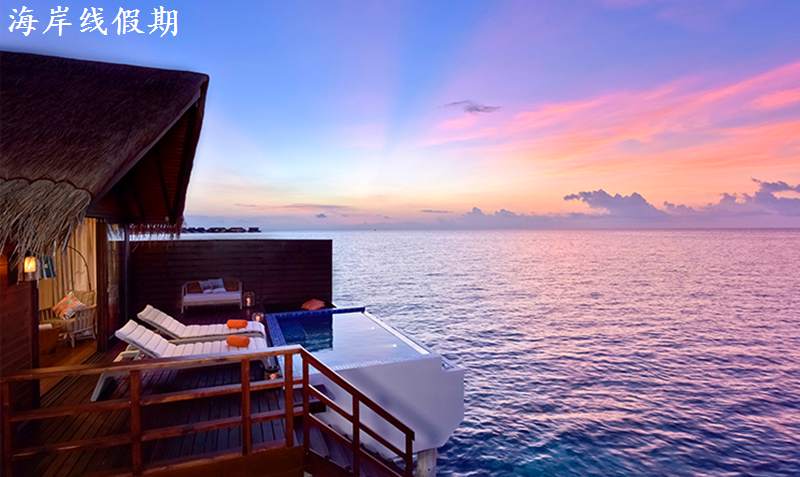 房型内部设施图片参考，如无边泳池与电视及音响， 珊瑚水上泳池别墅-Reef Pool Water Villa maldievs(卡戴帕茹岛|大公园岛 Grand Park Kodhipparu Maldives) 