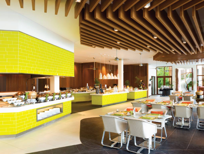 尼亚玛 Niyama Maldives,dining时间( 7:00-10:30 ；12:00-15:00 ；18:30-22:30 )美食攻略 EPICURE（主餐厅） ，方便大家选岛（海岸线假期一级代理提供），海岛马尔代夫maldives