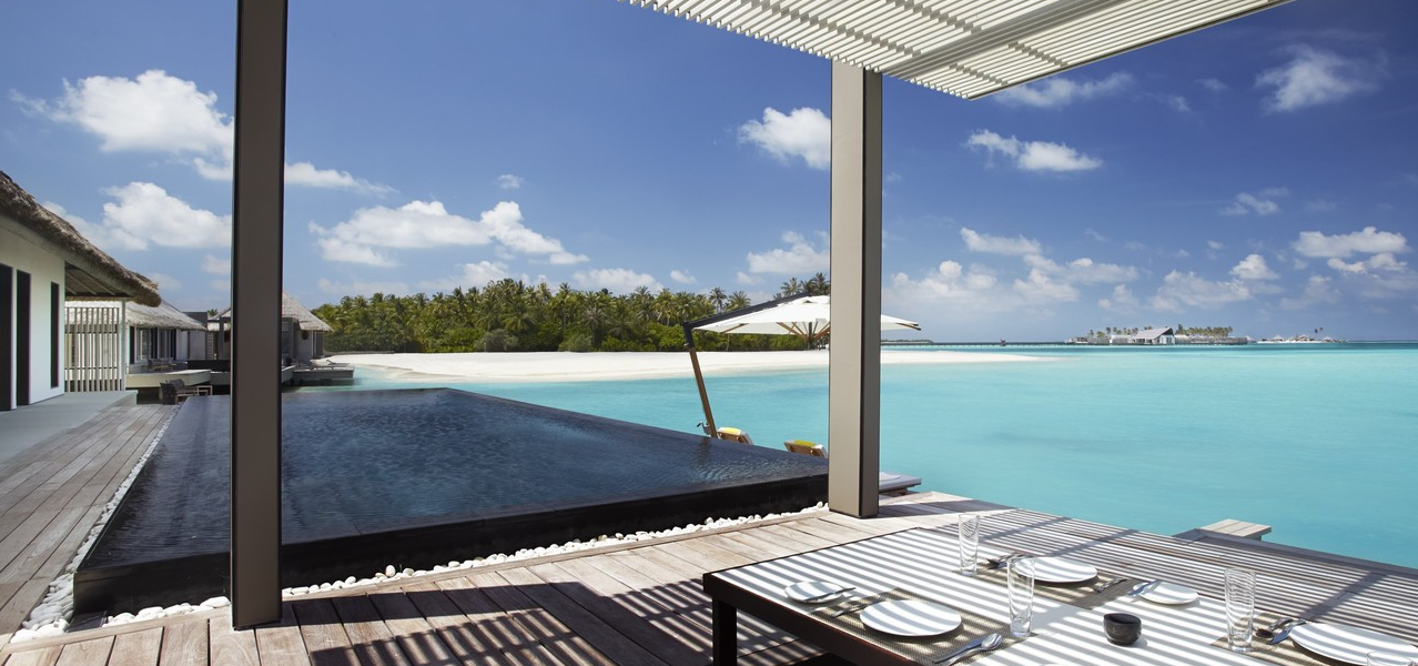 单卧室水上泄湖别墅-Lagoon Water Villa one bedroom 房型图片及房间装修风格(白马庄园 Cheval Blanc Randheli)海岛马尔代夫 