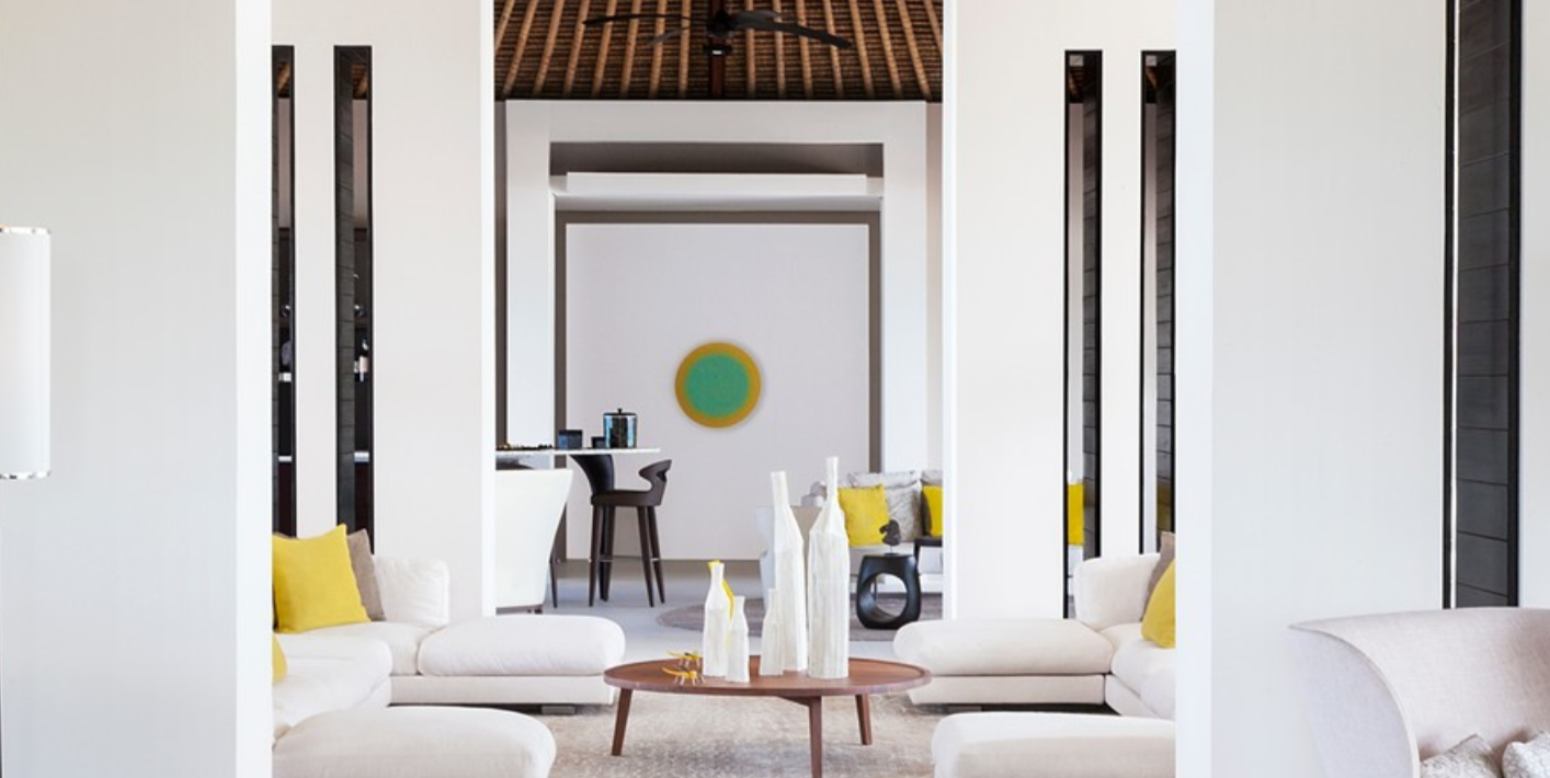 房型内部设施图片参考，如无边泳池与电视及音响， 岛主别墅-The Owner’s Villa maldievs(白马庄园 Cheval Blanc Randheli) 