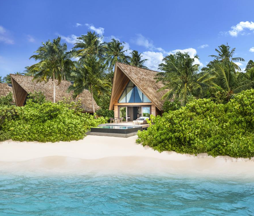 海滩泳池别墅-Beach Villa with Pool 房型图片及房间装修风格(瑞吉|沃木里 The St. Regis Maldives Vommuli Resort)海岛马尔代夫 