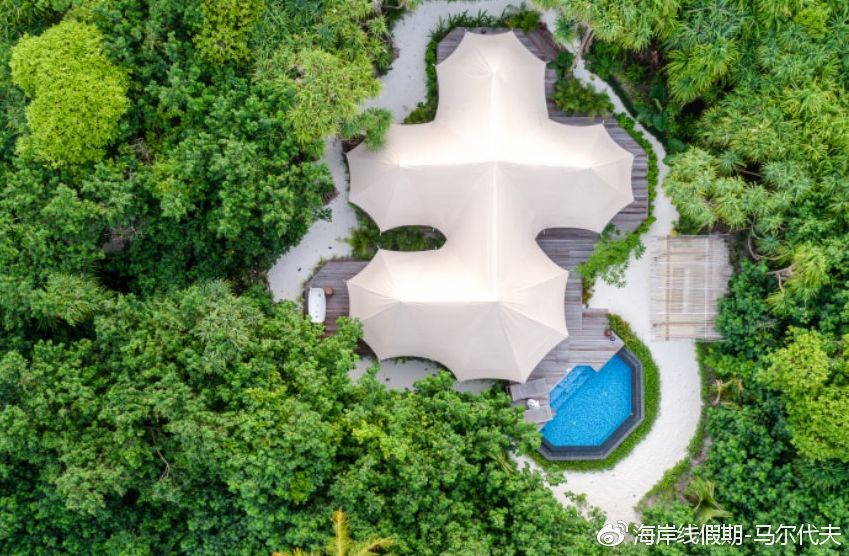 帐篷式的丛林别墅-Tented Jungle Villa 房型图片及房间装修风格(斯茹芬富士岛 Sirru Fen Fushi)海岛马尔代夫 