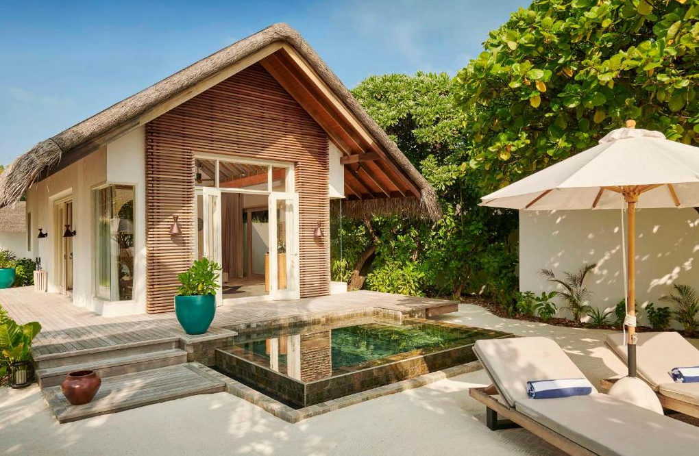 日落沙滩别墅-Beach Sunset Villa 房型图片及房间装修风格(斯茹芬富士岛 Sirru Fen Fushi)海岛马尔代夫 