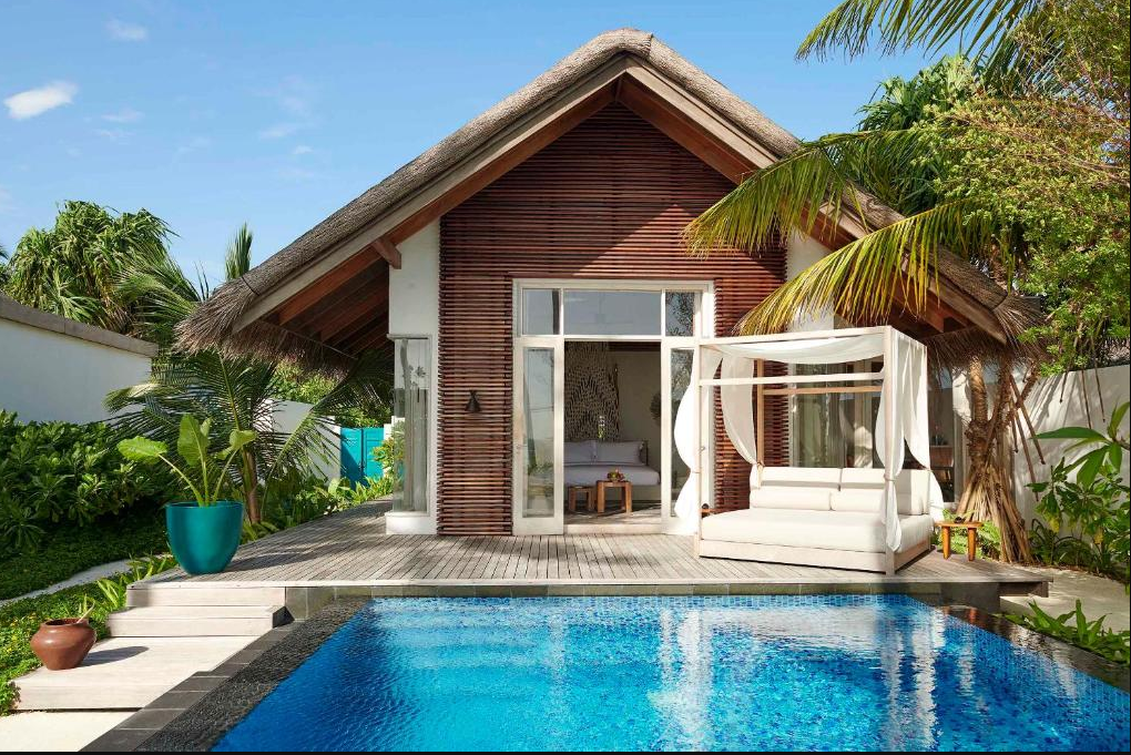 日出豪华海滩别墅-Deluxe Beach Sunrise Villa 房型图片及房间装修风格(斯茹芬富士岛 Sirru Fen Fushi)海岛马尔代夫 