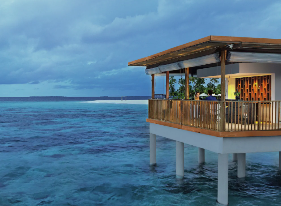 The Drift（水上餐厅） dining美食的图片集（ 意大利，中国和泰国的美食 ），印度洋三大明珠马尔代夫,柏悦|哈达哈 Park Hyatt Hadahaa