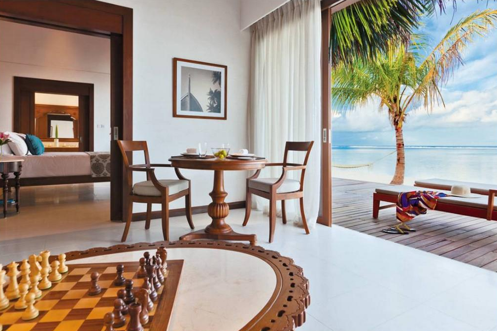 沙滩别墅-Beach Villa 房型图片及房间装修风格(瑞喜登|瑞喜敦 The Residence)海岛马尔代夫 