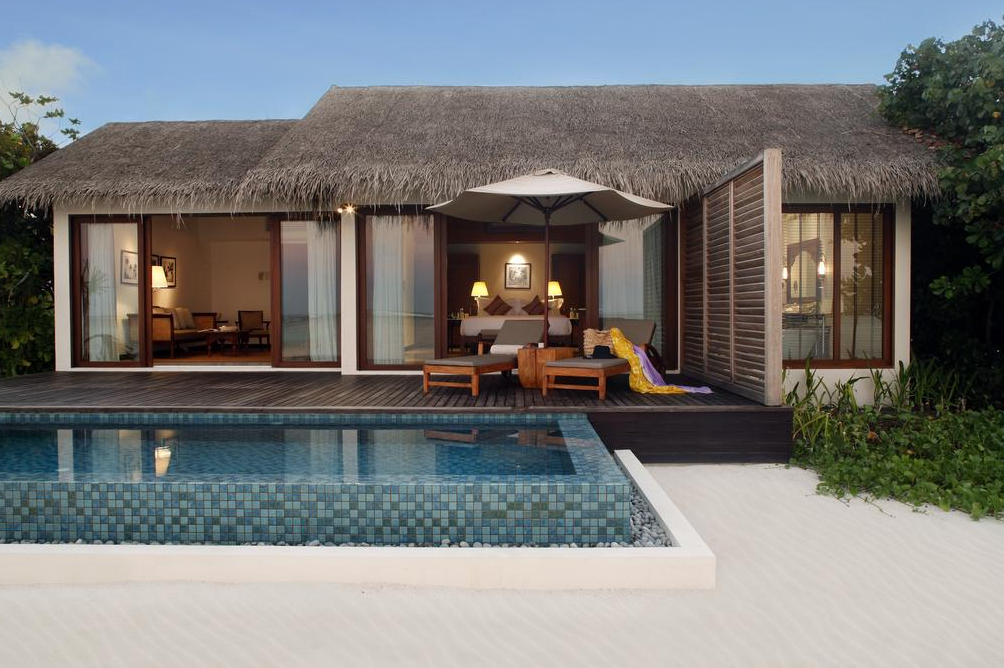 沙滩泳池别墅-Beach Pool Villas 房型图片及房间装修风格(瑞喜登|瑞喜敦 The Residence)海岛马尔代夫 