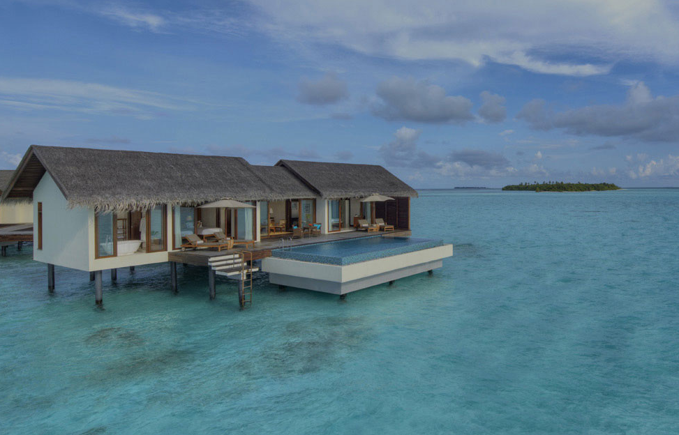 双卧泳池水上别墅-Two Bedroom Water Pool Villa 房型图片及房间装修风格(瑞喜登|瑞喜敦 The Residence)海岛马尔代夫 