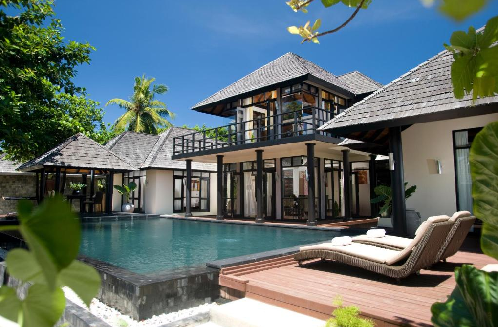 Royal Island Three Bedroom Suite with Private Pools-皇家海岛3卧泳池套房 房型图片及房间装修风格(JA 玛娜法鲁 JA Manafaru)海岛马尔代夫