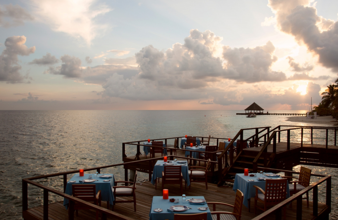 Aqua（水上餐厅） dining美食的图片集（ 泰国和东南亚风味 ），印度洋三大明珠马尔代夫,波杜希蒂岛|可可棕榈岛 Coco Palm Bodu Hithi