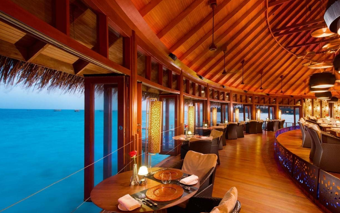 哈拉薇利|康斯坦斯 Constance Halaveli,dining时间( 晚餐 )美食攻略 Jing Restaurant and Bar ,方便大家选岛(海岸线假期一级代理提供),海岛马尔代夫maldives