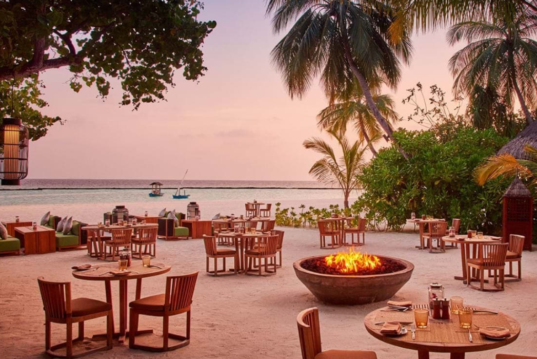 Meeru Beach Grill dining美食的图片集( 海鲜 ),印度洋三大明珠马尔代夫,哈拉薇利|康斯坦斯 Constance Halaveli