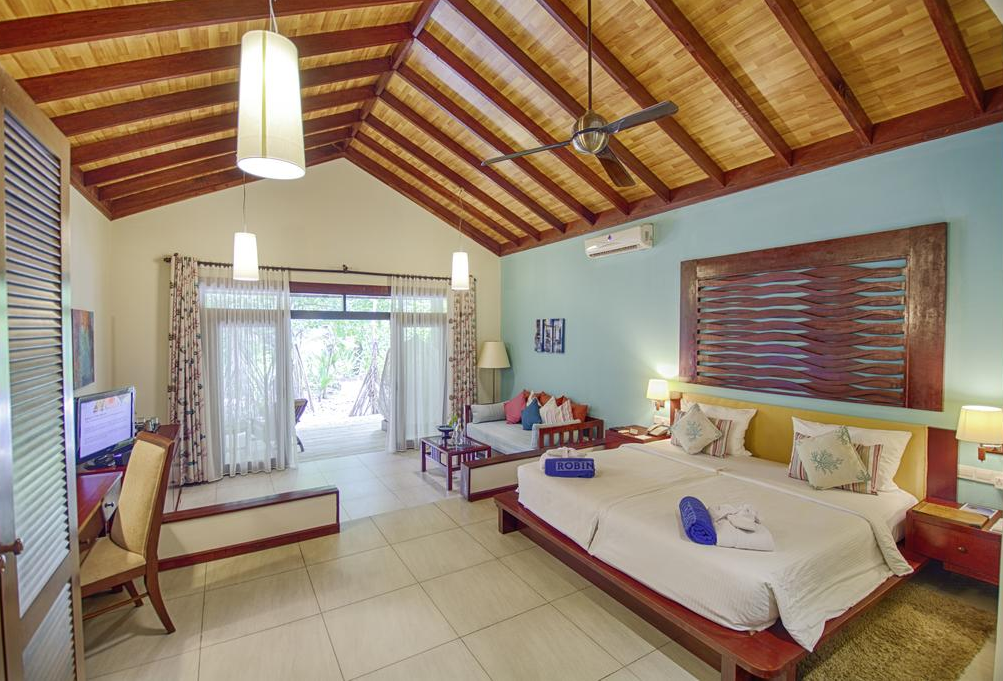 花园别墅-Garden Villa 房型图片及房间装修风格(鲁宾逊|罗宾逊|鲁滨逊 Robinson Club)海岛马尔代夫 