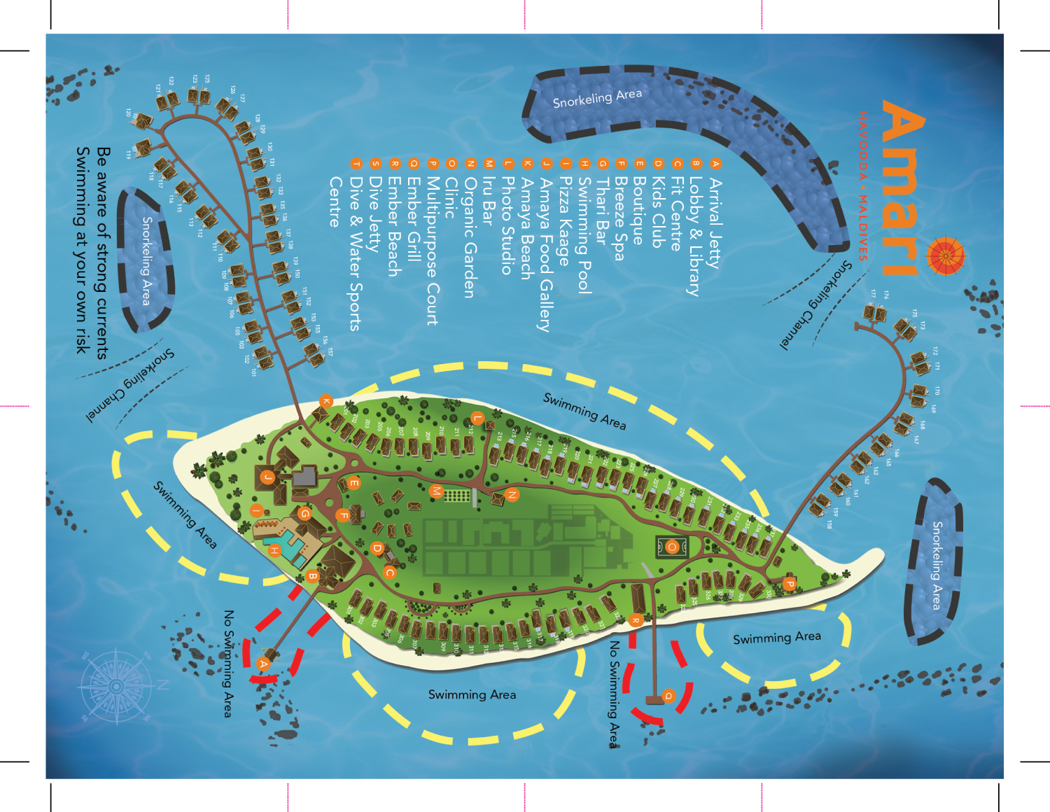 Amari Havodda Maldives Map 阿玛瑞|豪沃达(Amari Havodda)|马尔代夫,攻略(图片,天气,浮潜,沙滩),岛屿游记,代理价格-海岸线