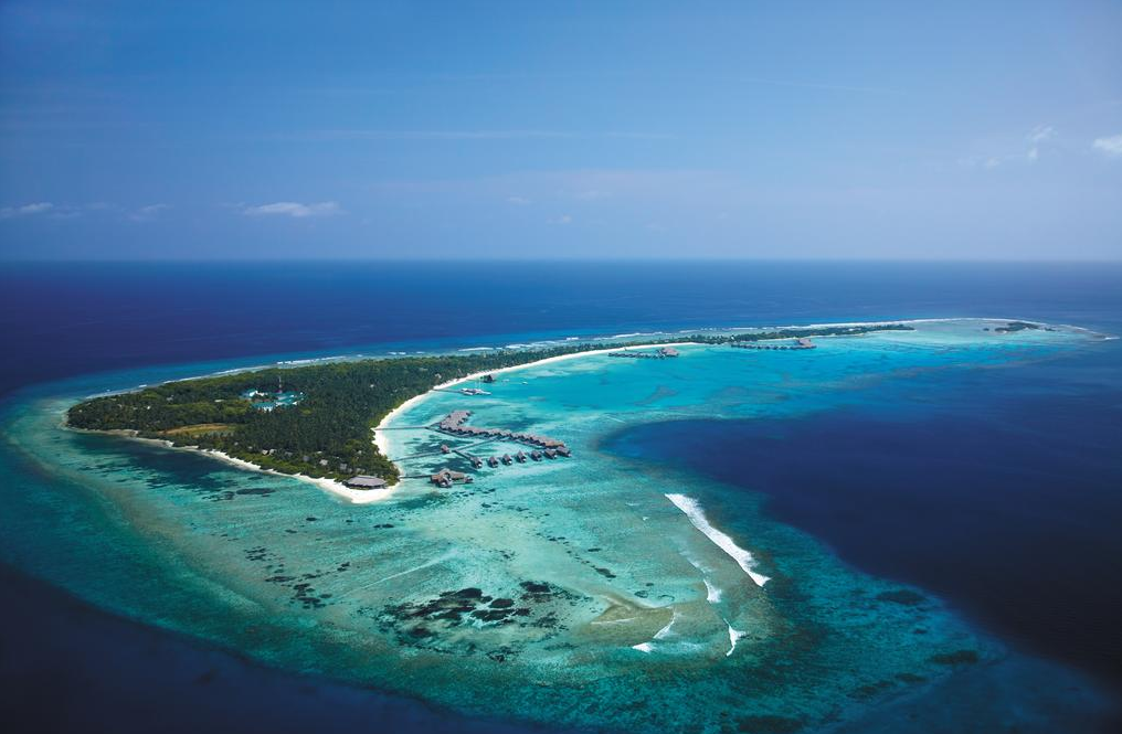  香格里拉|薇宁姬莉岛 Shangri-La s Villingili Resort and Spa Maldives 鸟瞰地图birdview map清晰版 马尔代夫