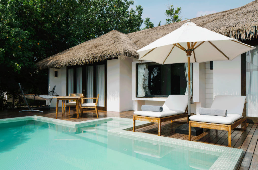 泳池海滩别墅-Beach Pool Villa 房型图片及房间装修风格(诺库岛 Noku Maldives Resort)海岛马尔代夫