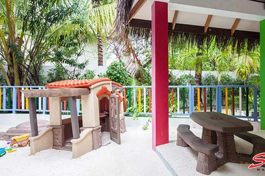 娱乐活动(马尔代夫)介绍,中央格兰德|圣塔拉岛 Centara Grand,儿童乐园&结婚照&浮潜&健身房