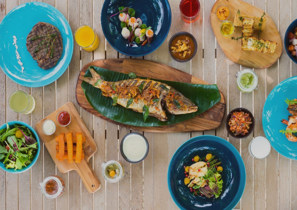 迪加尼|戴加利岛 Dhigali Maldives,dining时间( 12:30-15:00, 19:30-23:00 )美食攻略 Faru(日落烧烤餐厅) ,方便大家选岛(海岸线假期一级代理提供),海岛马尔代夫maldives