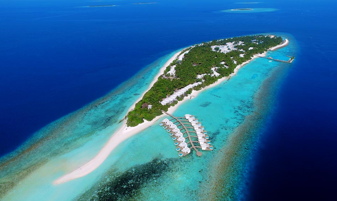  迪加尼|戴加利岛 Dhigali Maldives 鸟瞰地图birdview map清晰版 马尔代夫
