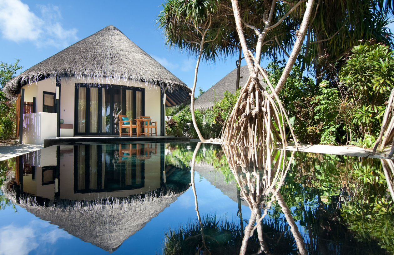 带游泳池的豪华家庭海滨别墅-Family Deluxe Beach Villa with Pool 房型图片及房间装修风格(伊露岛|伊露富士 THE SUN SIYAM IRU FUSHI )海岛马尔代夫