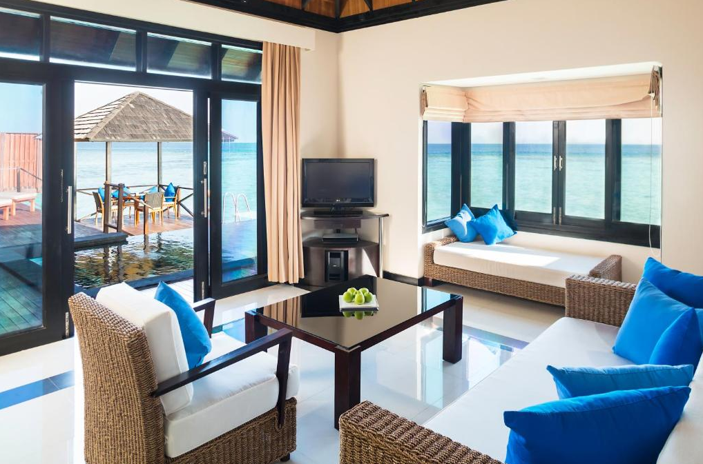 无边际海景水上别墅-Infinity Water Villa 房型图片及房间装修风格(伊露岛|伊露富士 THE SUN SIYAM IRU FUSHI )海岛马尔代夫
