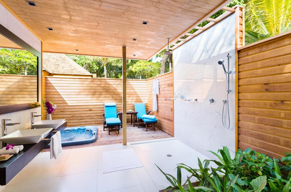 房型内部设施图片参考，如无边泳池与电视及音响， 沙滩别墅-Beach Villa maldievs(维利甘度 Veligandu) 