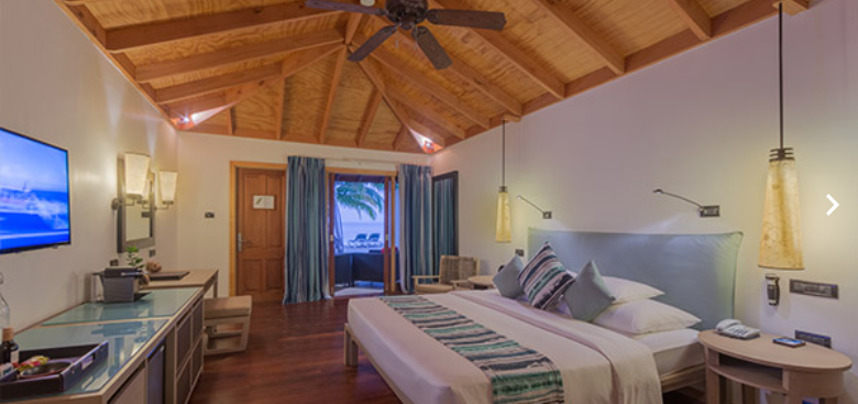 带按摩浴缸的海滩别墅-Jacuzzi Beach Villas 房型图片及房间装修风格(维拉曼豪(多) Vilamendhoo)海岛马尔代夫 