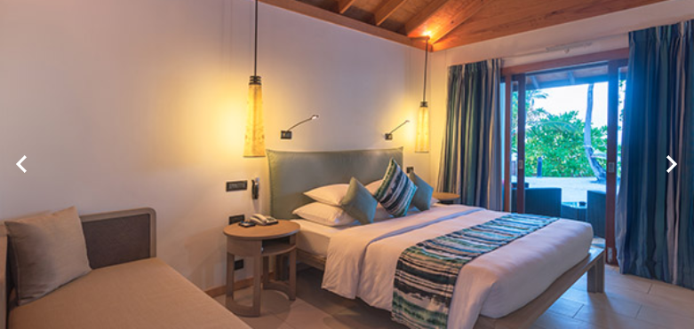 房型内部设施图片参考，如无边泳池与电视及音响， 带按摩浴缸的海滩别墅-Jacuzzi Beach Villas maldievs(维拉曼豪(多) Vilamendhoo) 