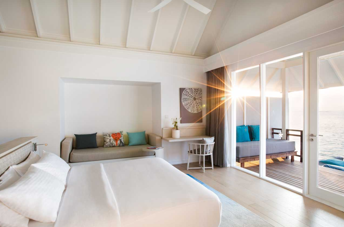 丽世水上别墅-Water Villas 房型图片及房间装修风格(丽世岛|原狄娃岛 LUX* SOUTH Maldives)海岛马尔代夫 