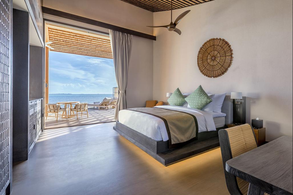 两卧室水上泳池套房-Two-bedroom Ocean Residence 房型图片及房间装修风格(库达度私人岛 Kudadoo Maldives)海岛马尔代夫 