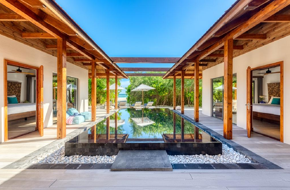 三卧室海滩水疗泳池公寓-Beach Spa Pool Residence 3-bedroom 房型图片及房间装修风格(莫凡彼|瑞享岛 Movenpick Resort Kuredhivaru Maldives)海岛马尔代夫 