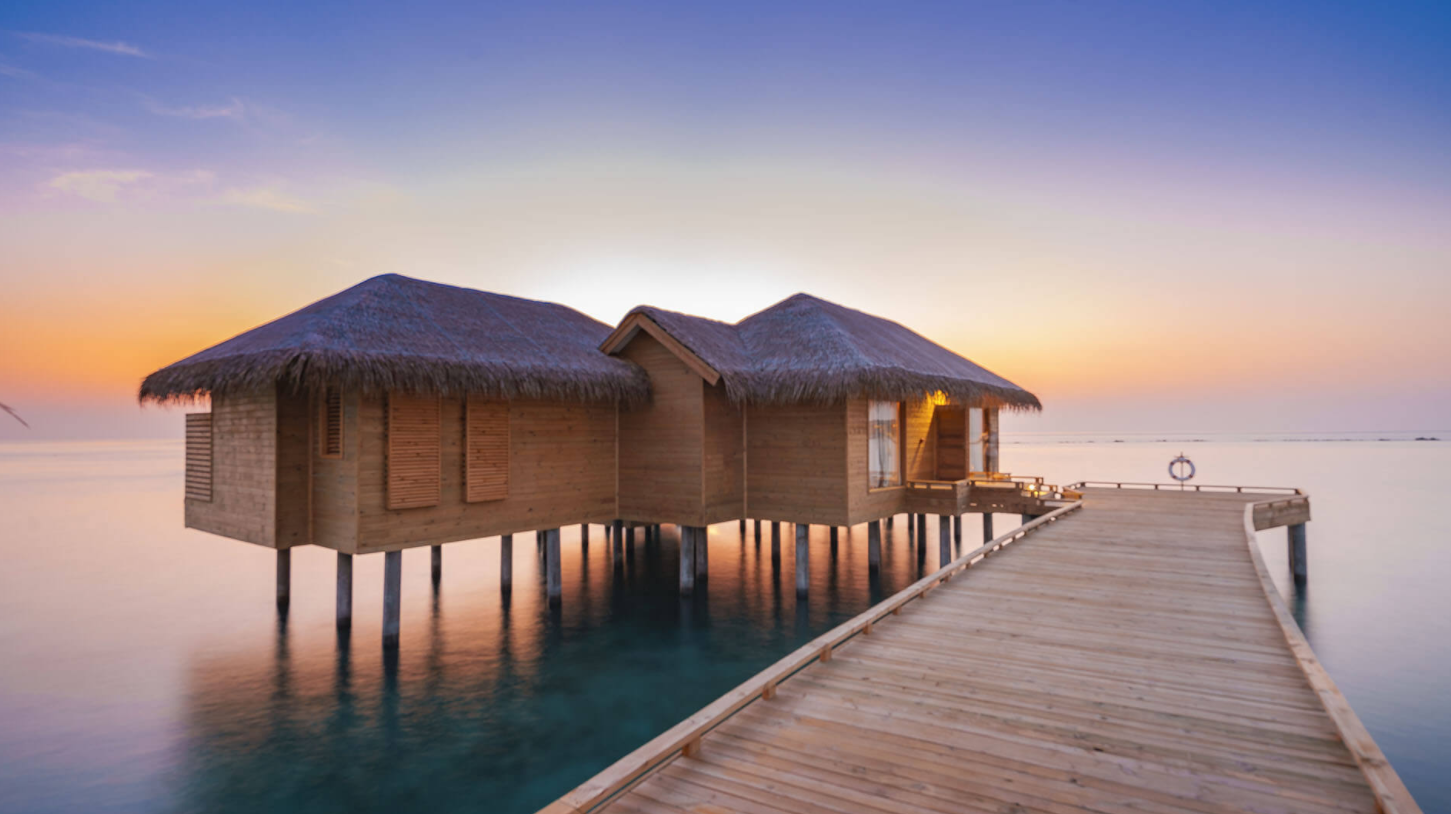 房型内部设施图片参考，如无边泳池与电视及音响， You & Me Suite- You & Me 套 房  maldievs(你与我 You & Me by Cocoon Maldives) 