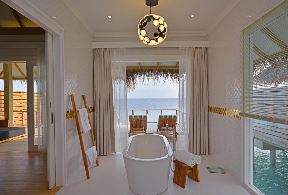 Grand Ocean Suite-大海洋套房  房型图片及房间装修风格(伊露薇丽岛 Sun Aqua Iru Veli)海岛马尔代夫 