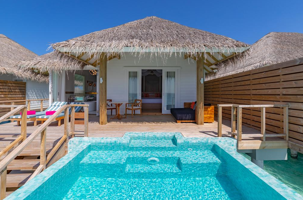 Ocean Suite with Pool-海洋泳池套房  房型图片及房间装修风格(伊露薇丽岛 Sun Aqua Iru Veli)海岛马尔代夫 