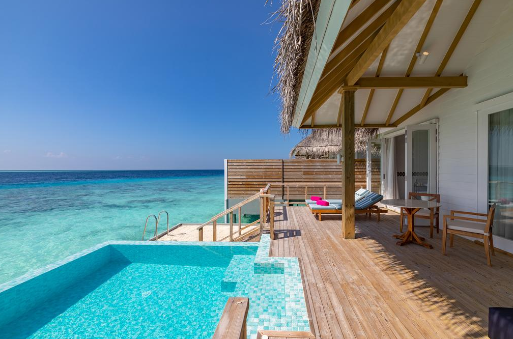 Dolphin Ocean Suite-海豚海洋套房  房型图片及房间装修风格(伊露薇丽岛 Sun Aqua Iru Veli)海岛马尔代夫 