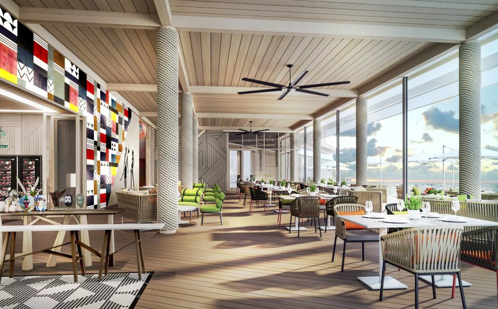 Sessions restaurant(主餐厅) dining美食的图片集( 国际美食 ),印度洋三大明珠马尔代夫,硬石酒店 HARD ROCK HOTEL MALDIVES