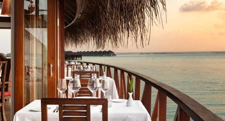 Terrazzo（意大利餐厅） dining美食的图片集（ 意大利美食 ），印度洋三大明珠马尔代夫,娜拉杜岛 Naladhu Private Island Maldives