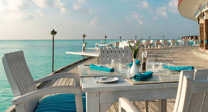 Sea.Fire.Salt（海鲜烧烤） dining美食的图片集（ 海鲜烧烤 ），印度洋三大明珠马尔代夫,娜拉杜岛 Naladhu Private Island Maldives