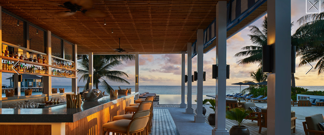 Long（酒吧） dining美食的图片集（ 酒水、小吃 ），印度洋三大明珠马尔代夫,莱佛士梅拉德岛 Raffles Maldives Meradhoo