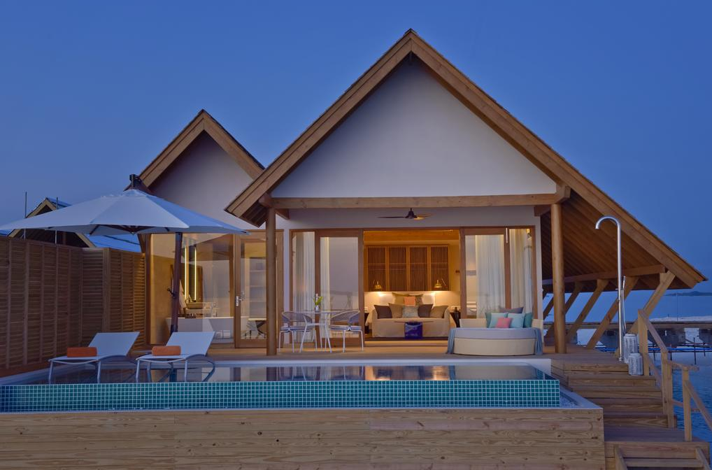 海洋套房带泳池-OCEAN SUITE WITH POOL 房型图片及房间装修风格(翡翠法鲁富士岛 Emerald Faarufushi Resort and Spa)海岛马尔代夫 