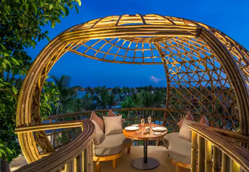 Terra(树上餐厅) dining美食的图片集( 点餐(需提前预约) ),印度洋三大明珠马尔代夫,华尔道夫.伊塔富士岛|希尔顿 Waldorf Astoria Maldives Ithaafushi