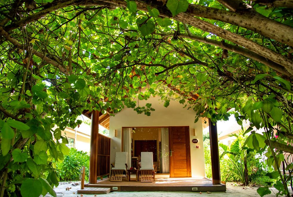 Garden villa-花园别墅 房型图片及房间装修风格(瑞提法鲁岛 Reethi Faru Resort)海岛马尔代夫 