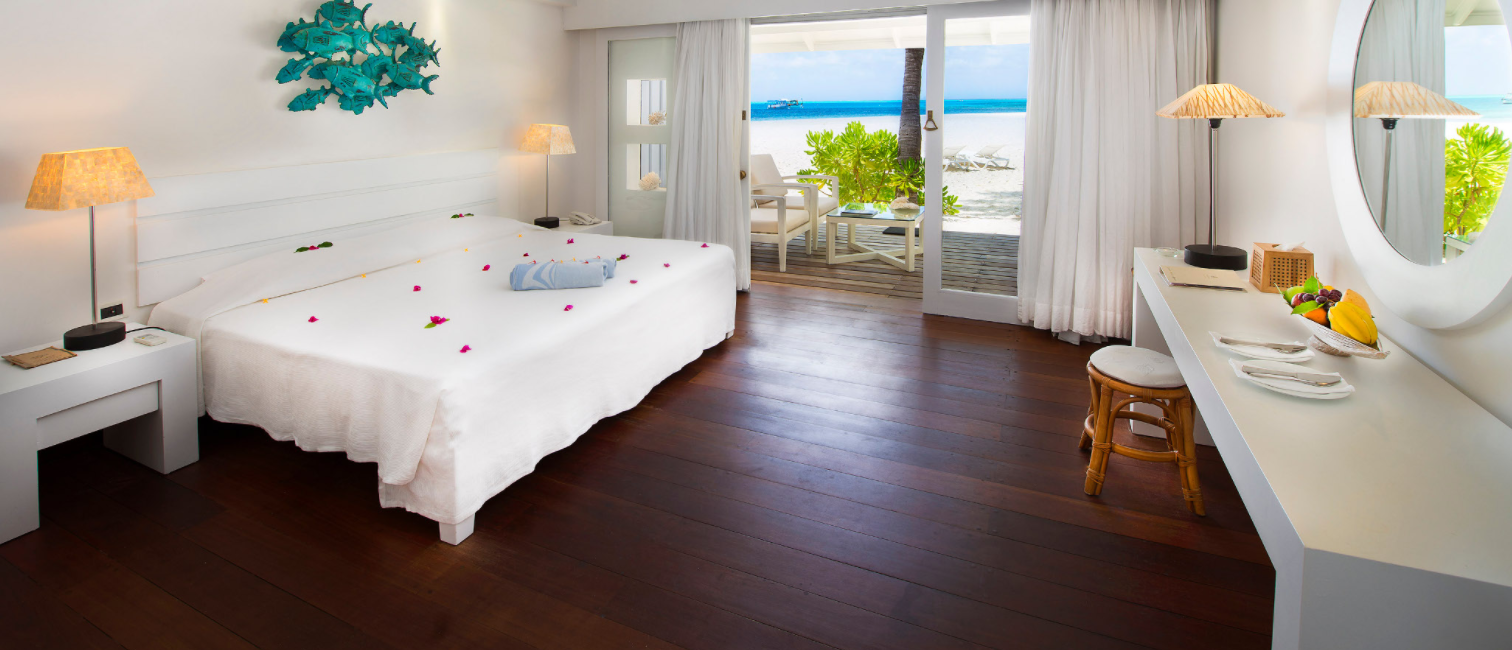 Beach Bungalows-沙滩小屋 房型图片及房间装修风格(钻石泰达芙士岛 Diamonds Thudufushi)海岛马尔代夫 